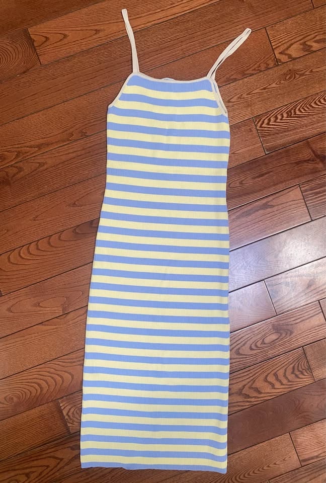 Striped Bodycon Dress S - photo 4