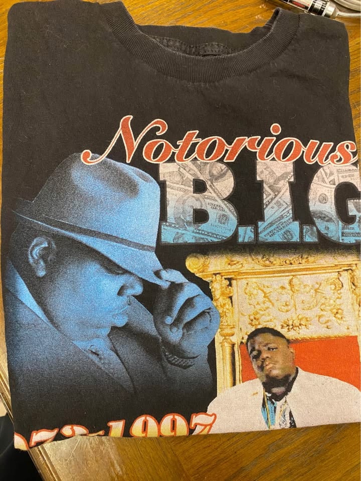 Notorious B.I.G Tribute T-Shirt M - photo 3