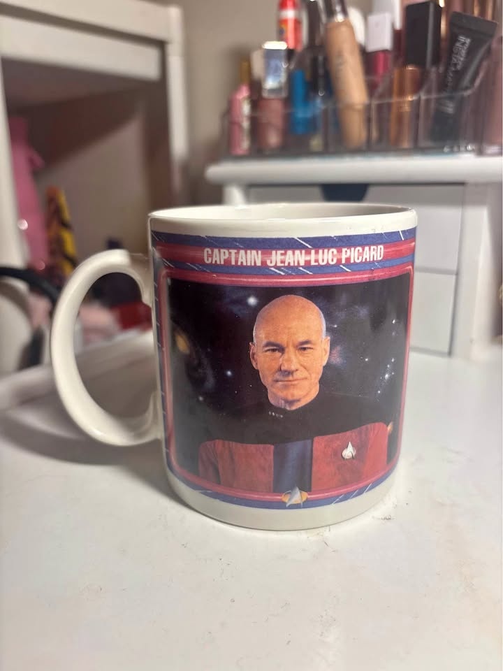 Vintage 90s Star Trek Mug