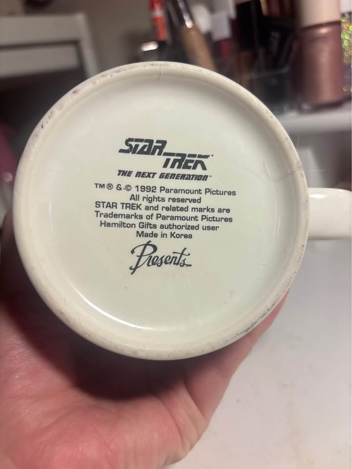 Vintage 90s Star Trek Mug - photo 3