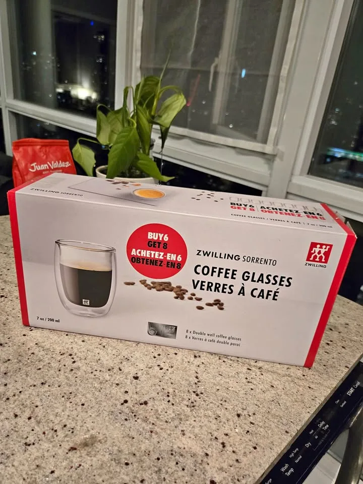 ZWILLING Sorrento 8 Piece, Coffee Glass Set thumbnail