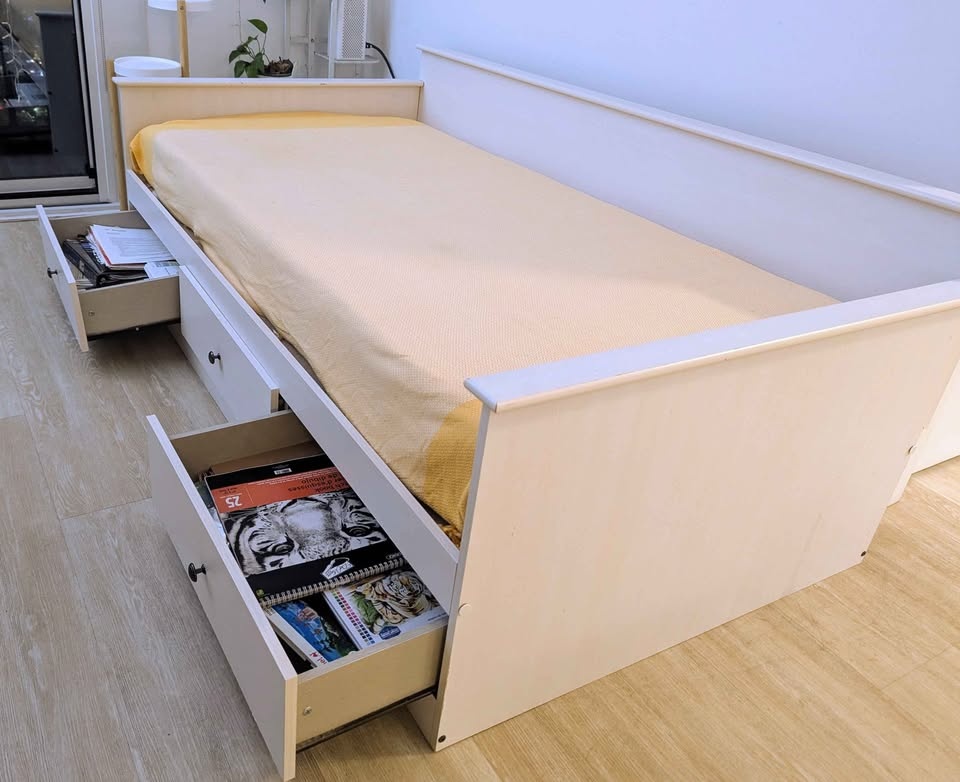Wayfair Twin Bed Frame with Storage - photo 5