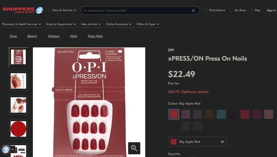 OPI Wicked xPRESS/ON Press On Nails - photo 2