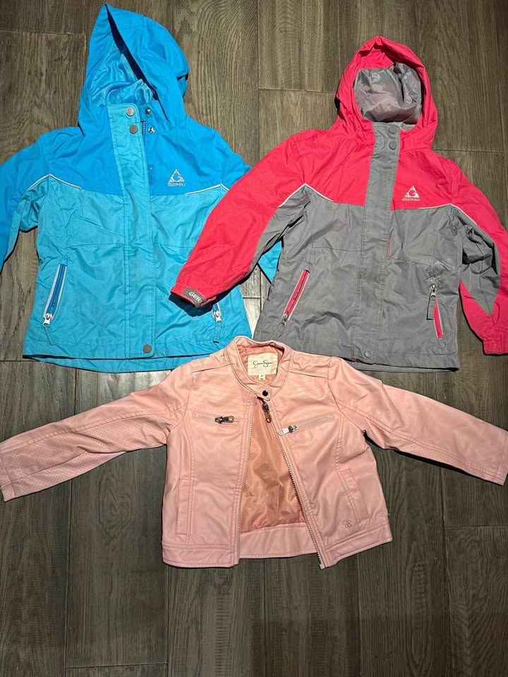 3 Spring/Fall Jackets - Girls Size 4