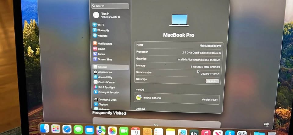 Macbook Pro 2019 Touch Bar 4 Thunderbolt