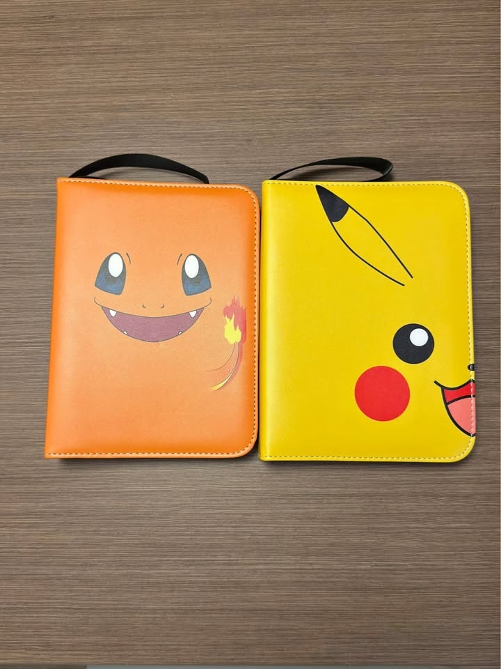Pokemon Card Binder (Pikachu and Charmander)