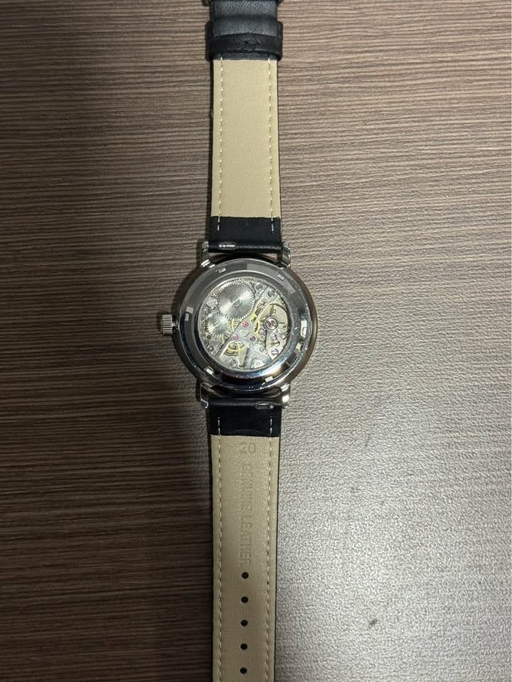 Manual-wind Mechanical Watch with Green Dial