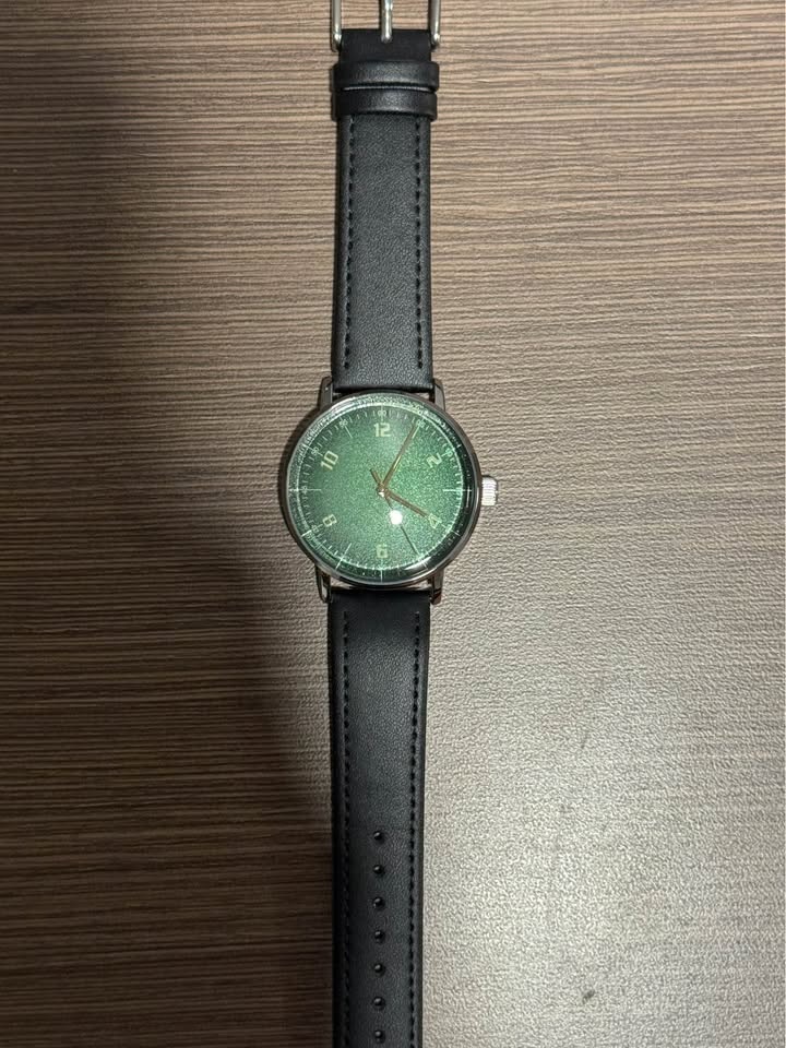 Manual-wind Mechanical Watch with Green Dial - photo 2