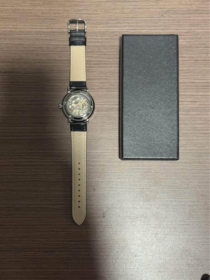Manual-wind Mechanical Watch with Green Dial - photo 4