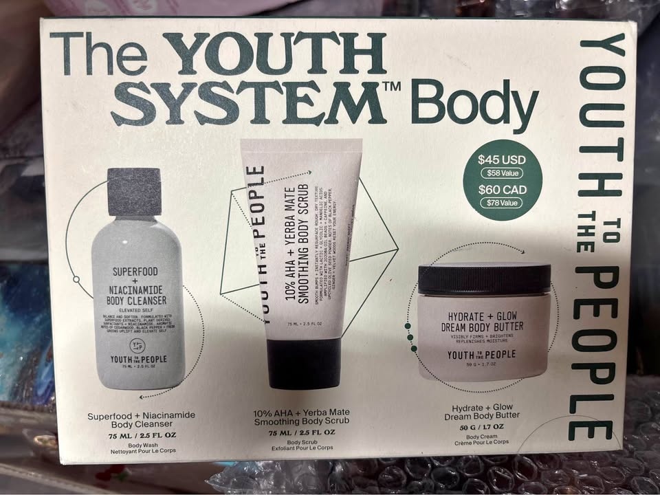 YTP The Youth System Body Care Trial & Travel Kit