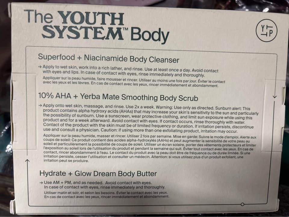 YTP The Youth System Body Care Trial & Travel Kit - photo 2