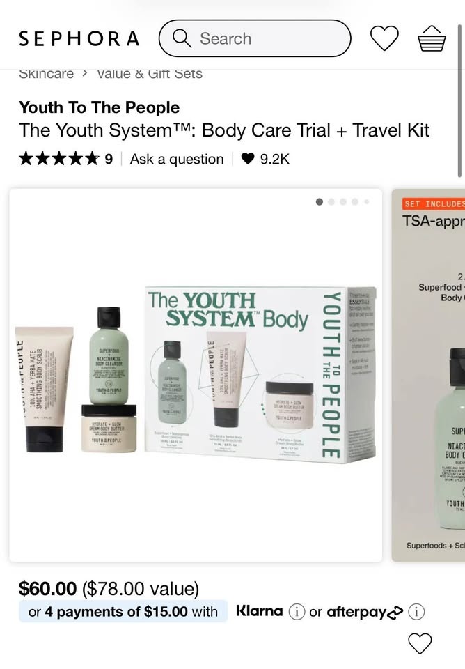 YTP The Youth System Body Care Trial & Travel Kit - photo 3