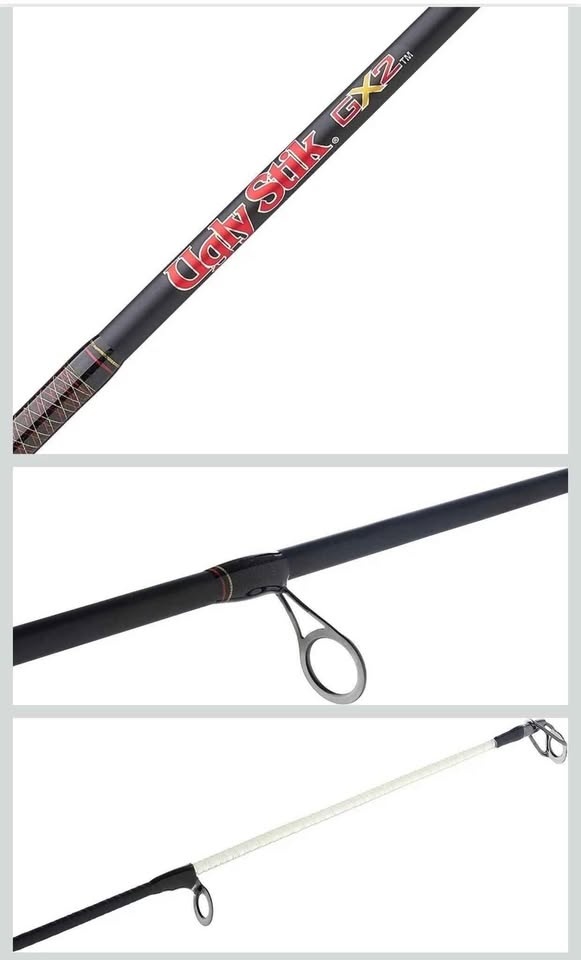 Ugly Stik 6'6" GX2 Spinning Rod - 3 Piece - photo 4