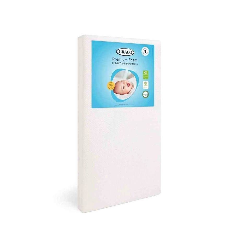 Graco Crib & Toddler Mattress - GREENGUARD Gold, CertiPUR-US