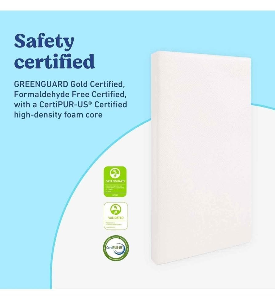 Graco Crib & Toddler Mattress - GREENGUARD Gold, CertiPUR-US - photo 3