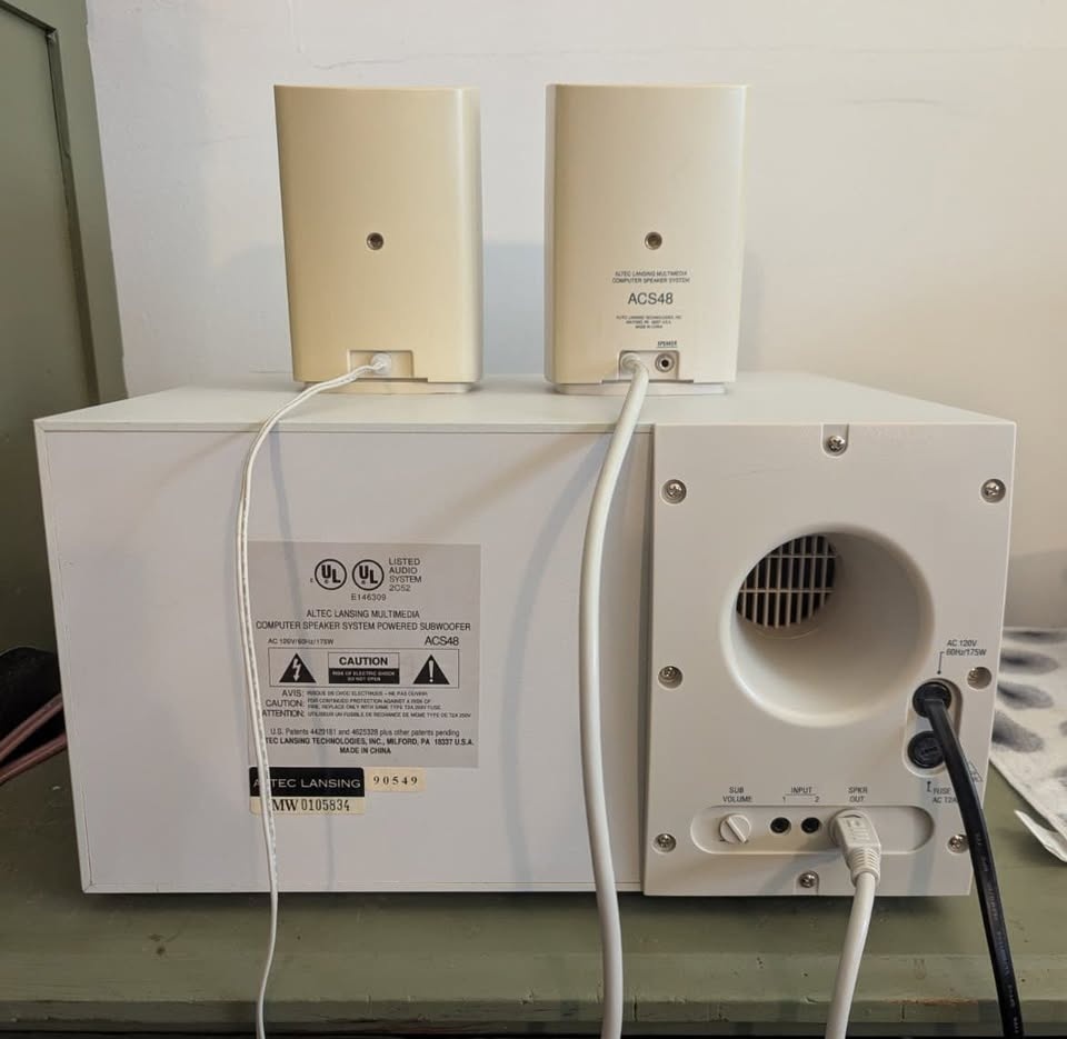 Altec Lansing 2.1 Desktop Speakers - photo 2