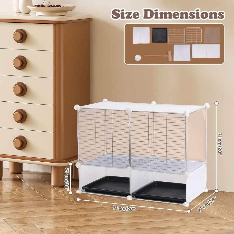 Cat Cage Indoor Detachable Pet Cage - photo 3