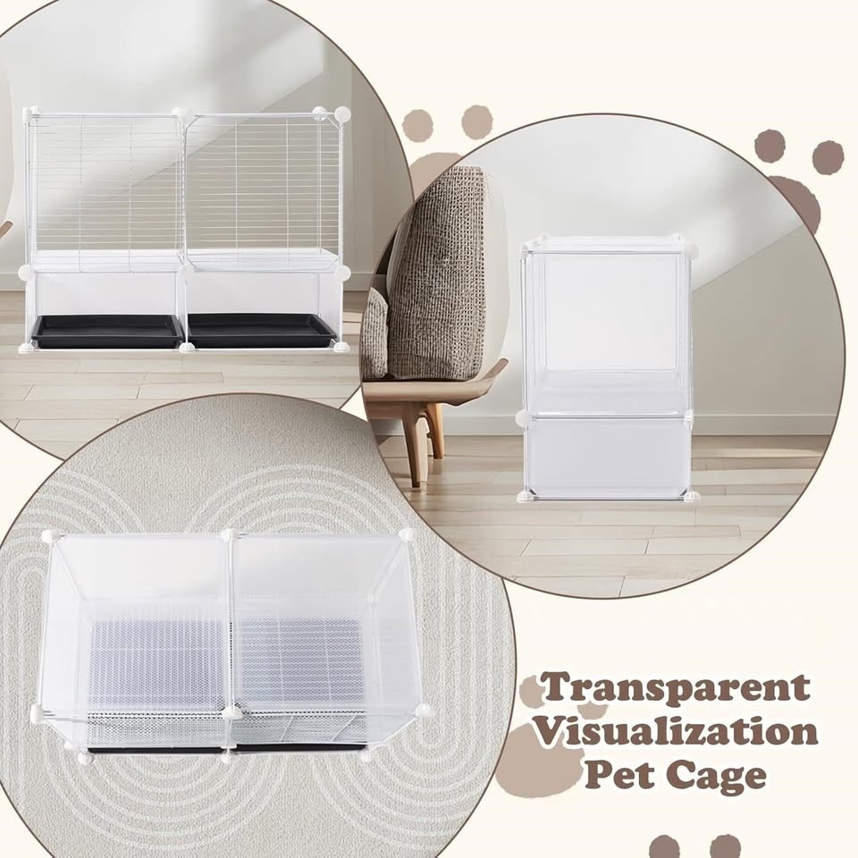 Cat Cage Indoor Detachable Pet Cage - photo 4