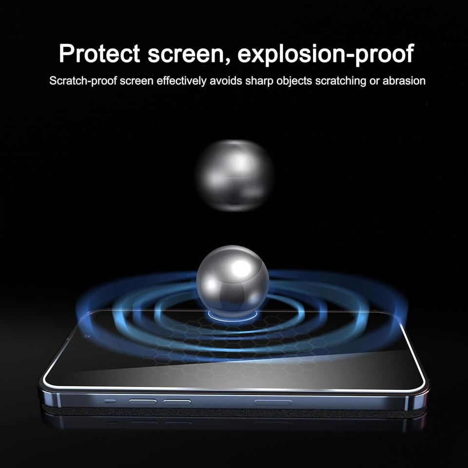 Privacy Screen Protector + Lens Protector (iPhone 16 Pro) 6pk - photo 4