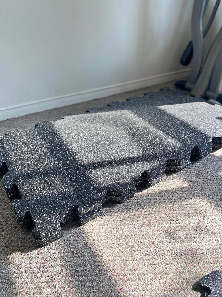 Interlocking Rubber Gym Floor Mats