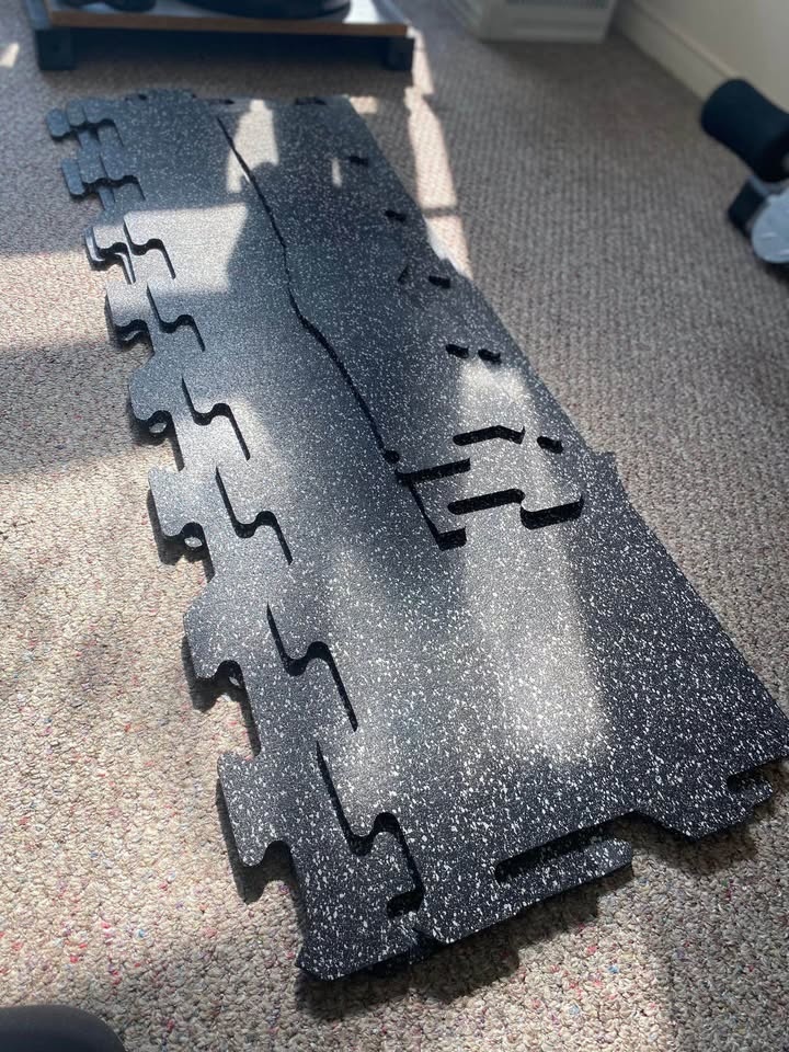 Interlocking Rubber Gym Floor Mats - photo 4
