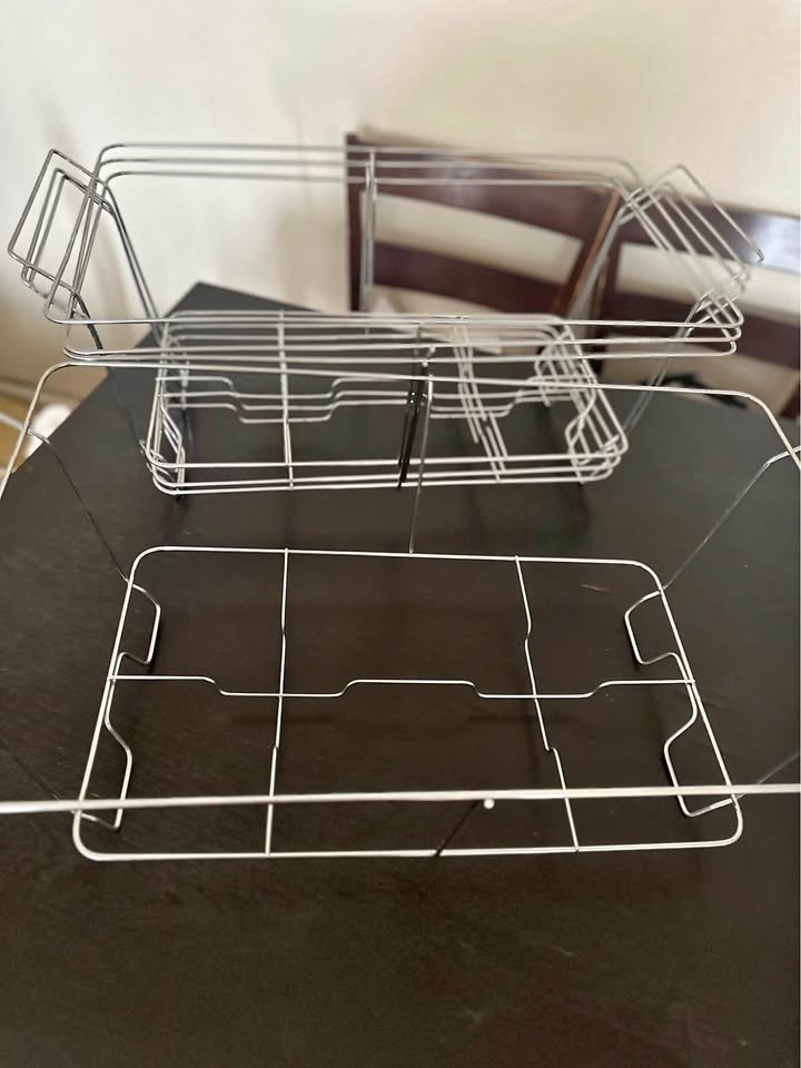 Chafing Wire Rack Buffet Stand Chrome Frame 🥕