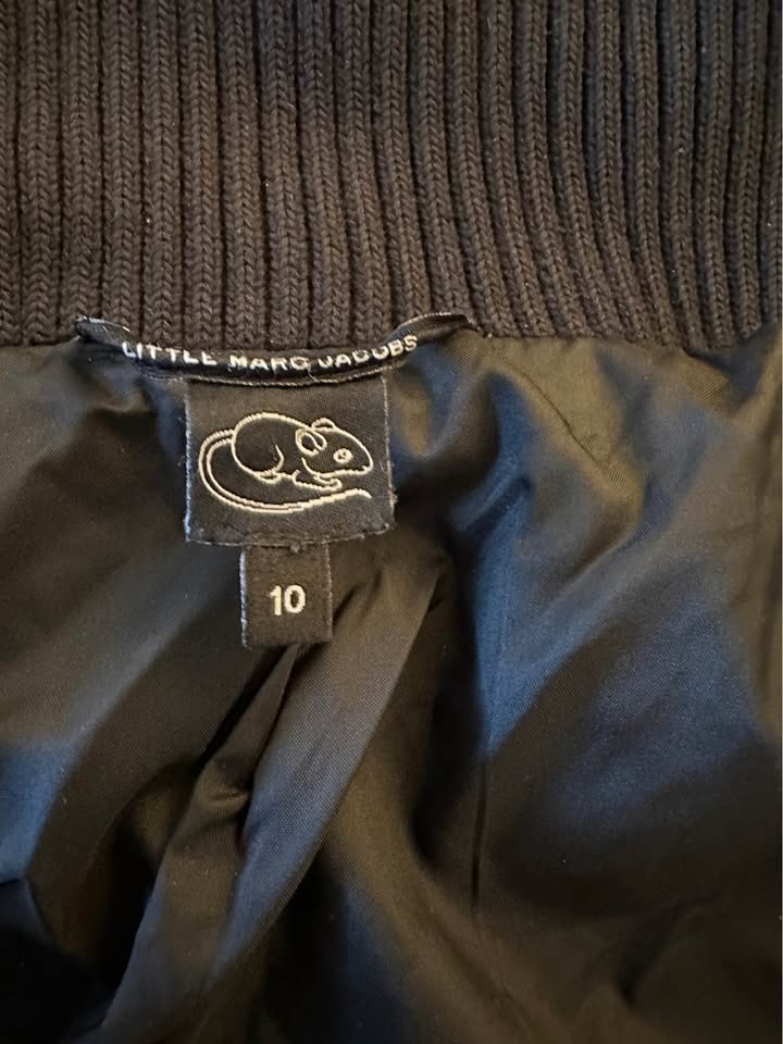 🥕Little Marc Jacobs Black Puffer Coat - Size 10 - photo 2