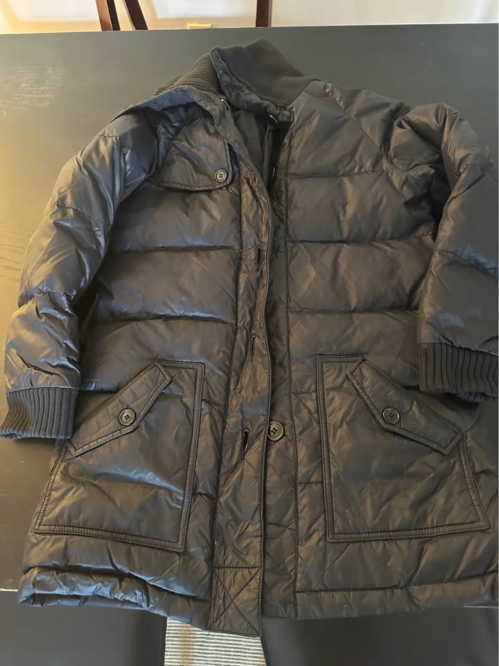 🥕Little Marc Jacobs Black Puffer Coat - Size 10 - photo 5