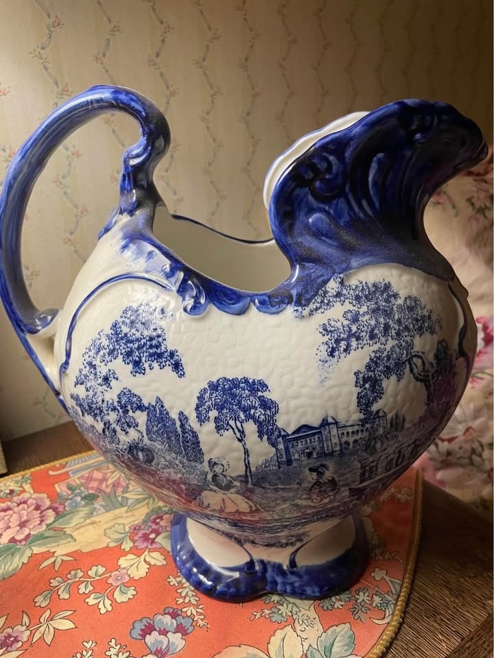 Blue Staffordshire Colonial Romantic Set - photo 2