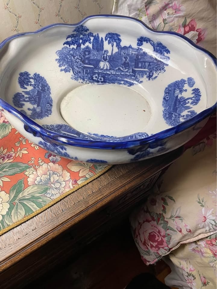Blue Staffordshire Colonial Romantic Set - photo 3
