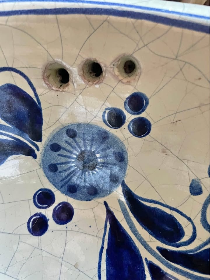 Mexican Talavera Sink - Only 2 Left!