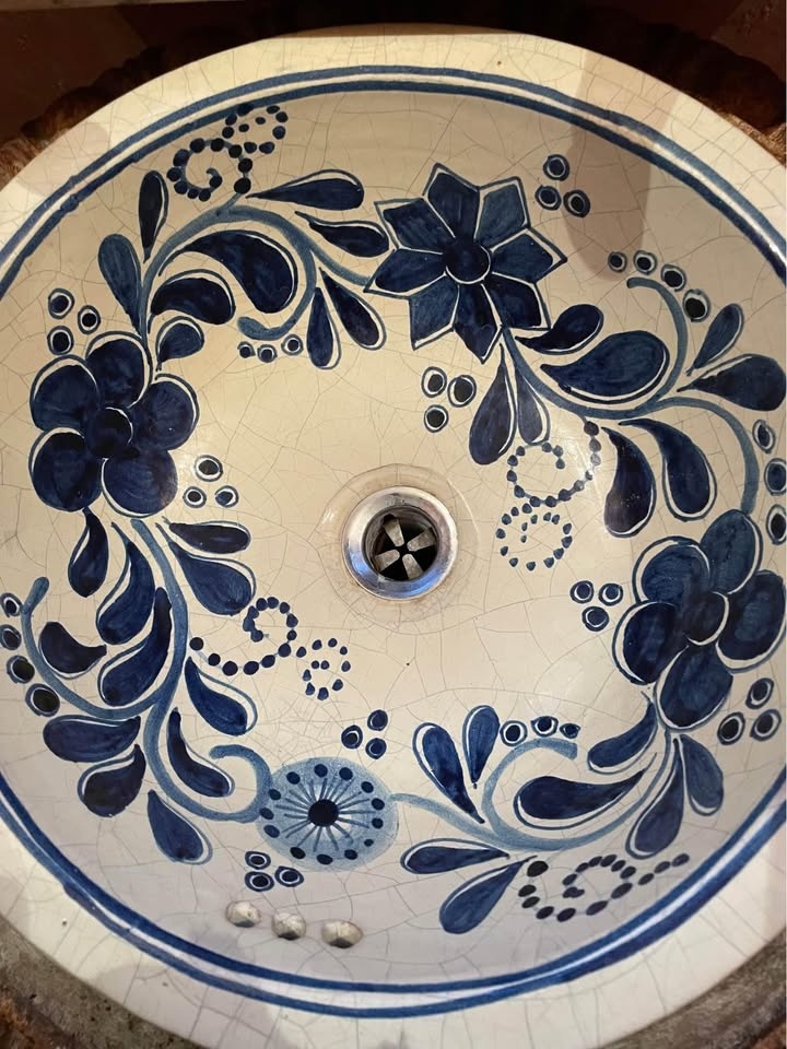 Mexican Talavera Sink - Only 2 Left! - photo 5