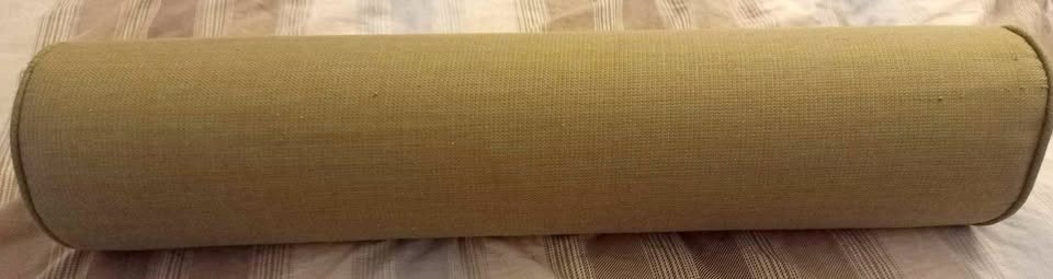 2 identical Roll cylinder pillows
