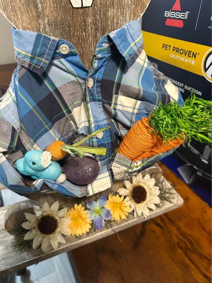 Wooden Easter bunny - photo 5