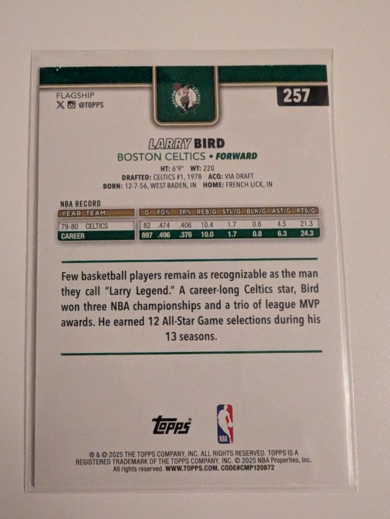 Larry Bird Pink Holo Foil - photo 2