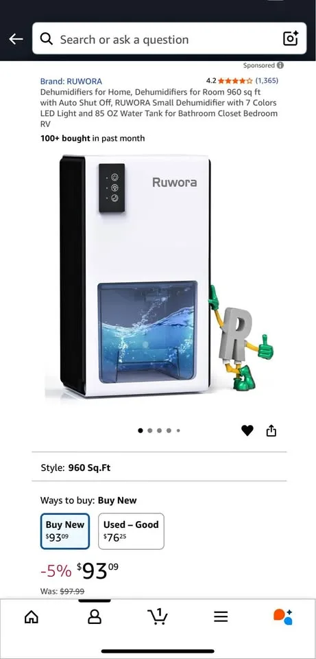 Dehumidifiers for Home thumbnail