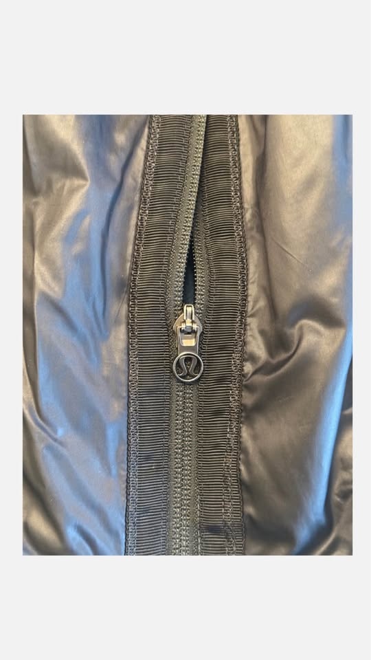 Lululemon Down For A Run Hybrid Jacket - Black/Blue - S - photo 2