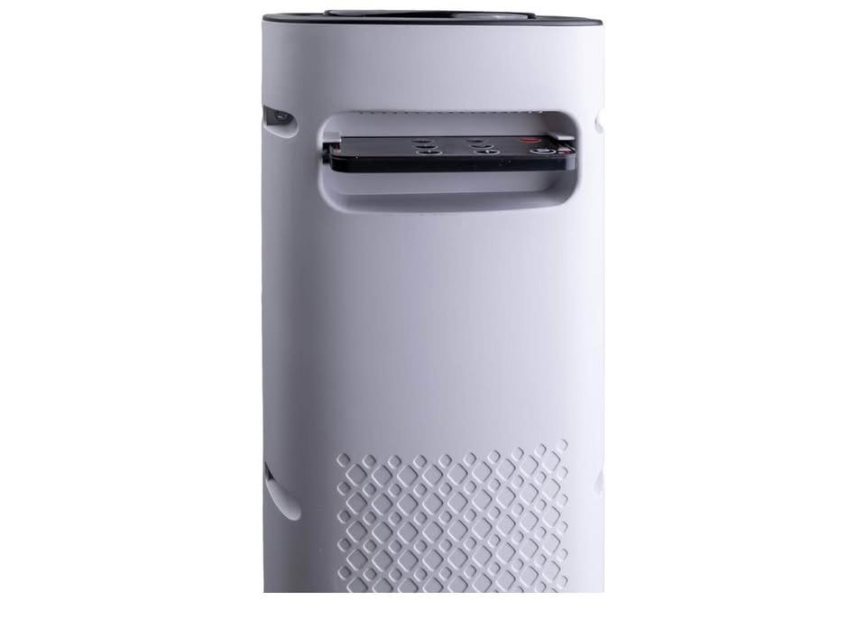 Comfort Zone 25" Oscillating Tower Space Heater w/ 3D Flame & Re - photo 4
