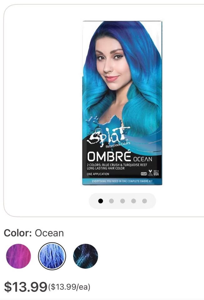 Ombre Complete Kit - Bleach & 2 Semi-Permanent Colors - photo 3
