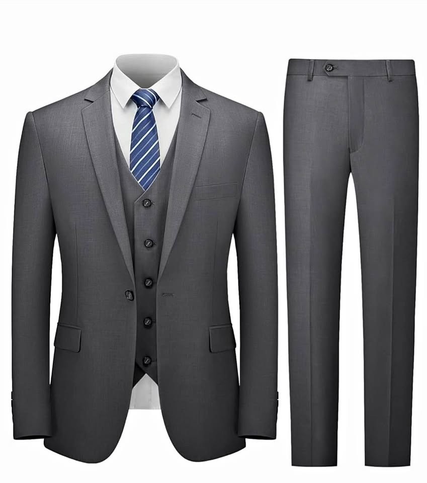 Brand new Cooper & Nelson 4x Men's 3 Piece Slim Fit Suit