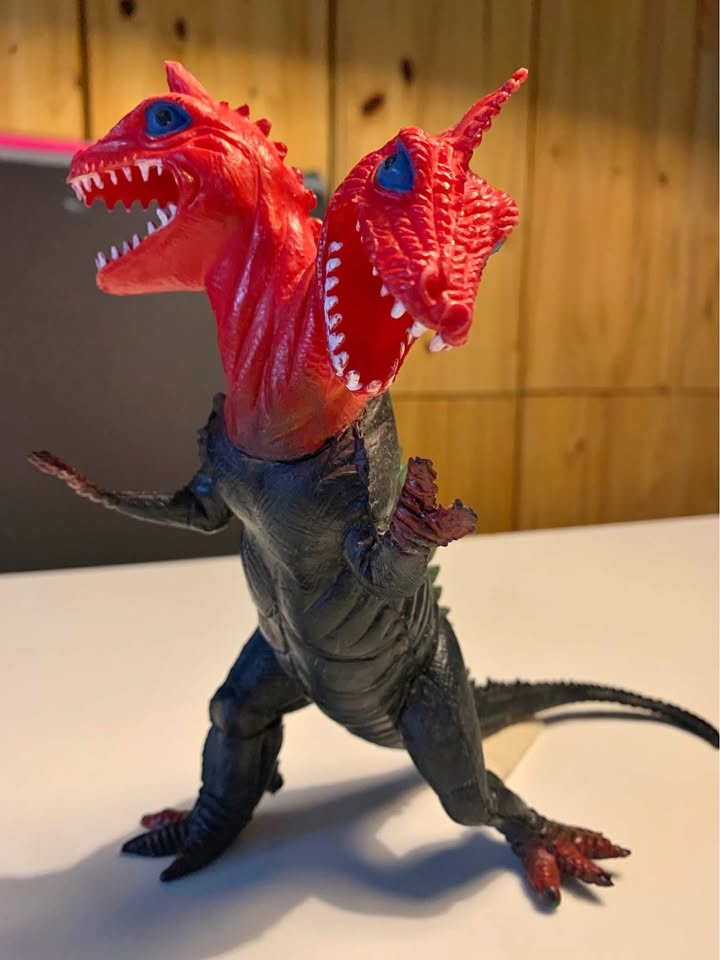 Creature with two heads