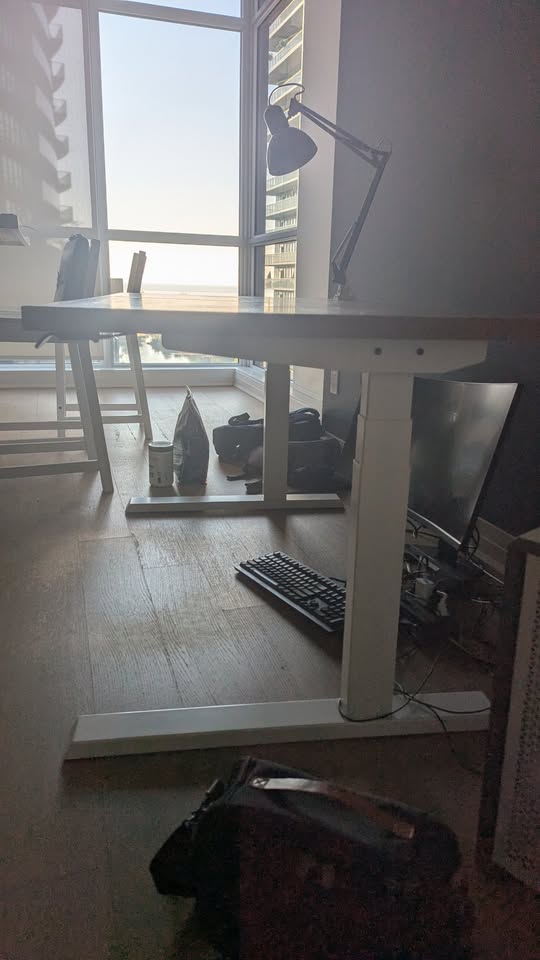 Haworth Upside Sit-to-Stand Desk – Electric, Adjustable - photo 3