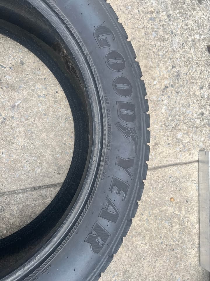 GOOD YEAR WRANGLER 275/50R22 TIRE - photo 2