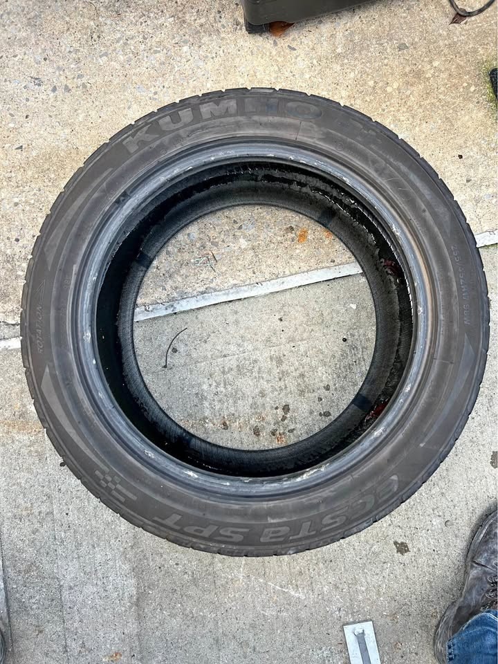 (4) KUMHO ECSTA SPT TIRES 255/45ZR17 285/40ZR17