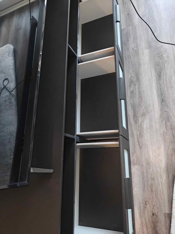 IKEA BRIMNES Black TV Bench - photo 2