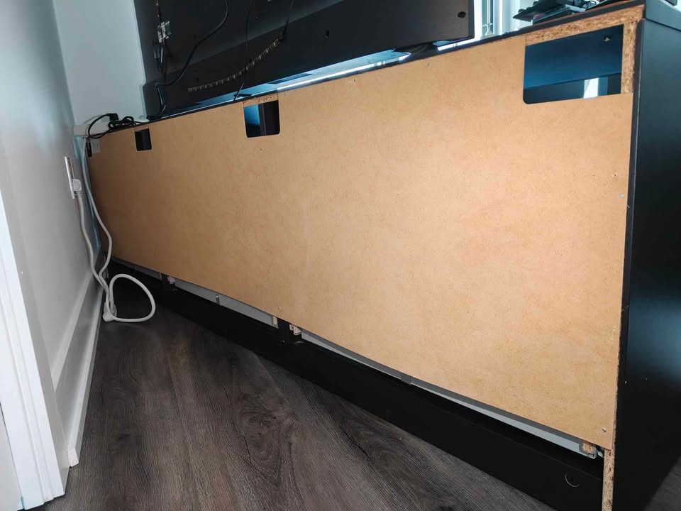 IKEA BRIMNES Black TV Bench - photo 3