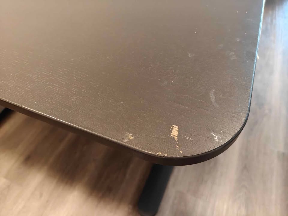 IKEA BEKANT Black Table Top and Underframe - photo 4