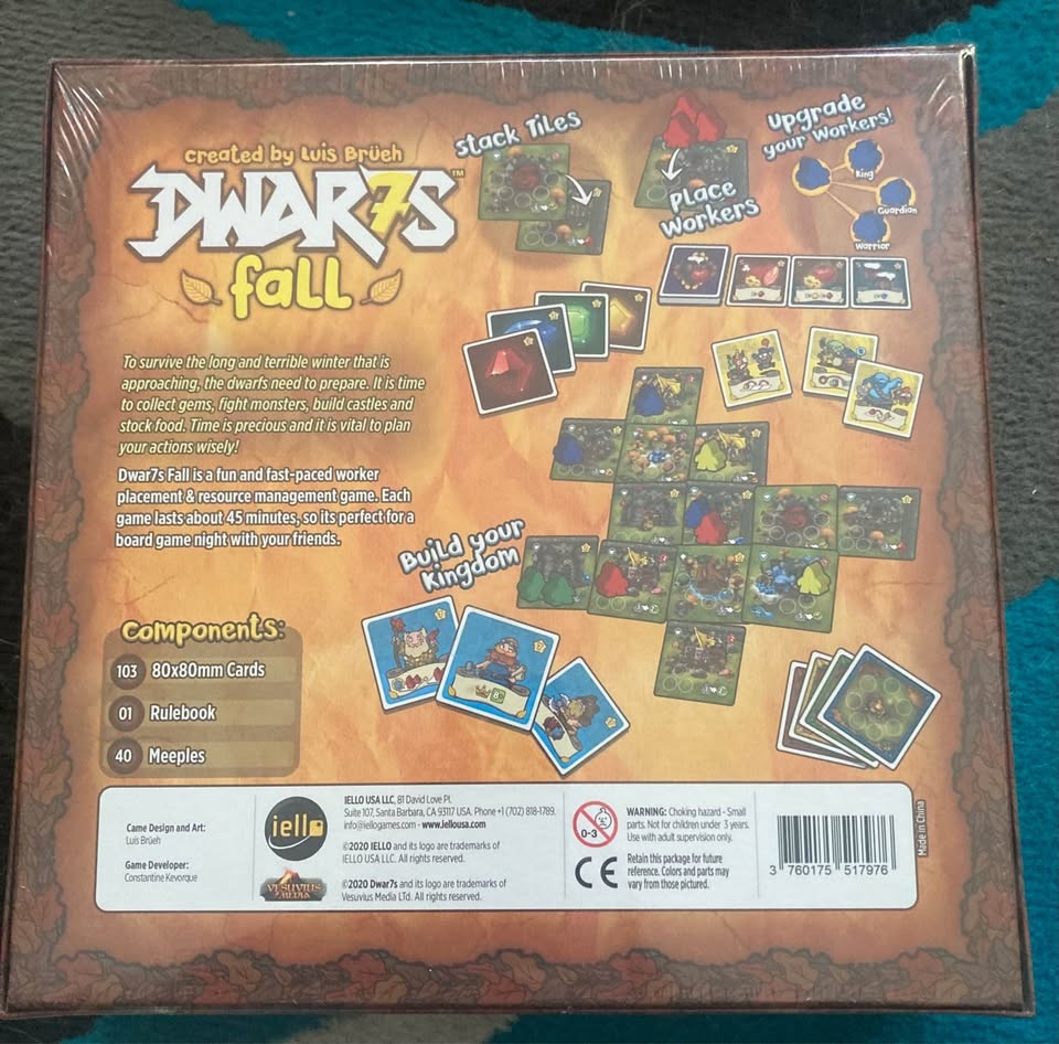 Dwar7s Fall Board Game - photo 2