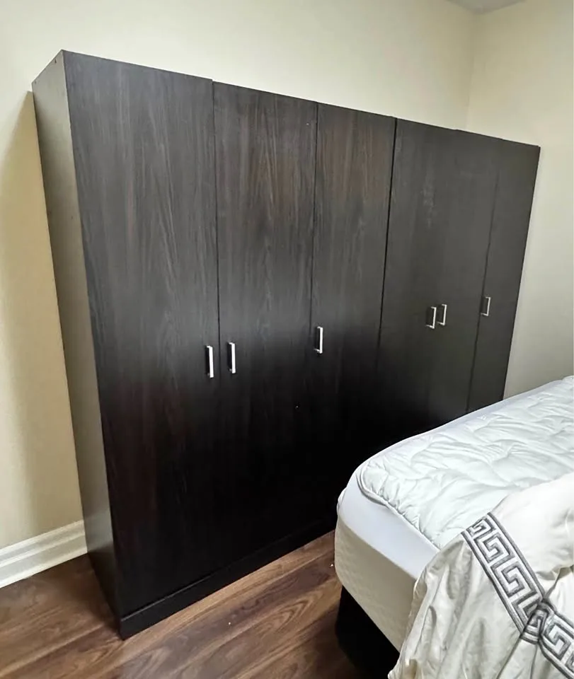3 Door Wardrobe with Hanging Rod ▫️BRAND NEW▫️ thumbnail