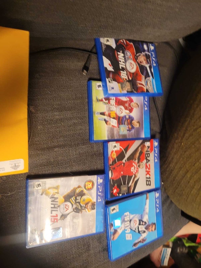 PS4 Games Collection - NHL, NBA 2K, FIFA